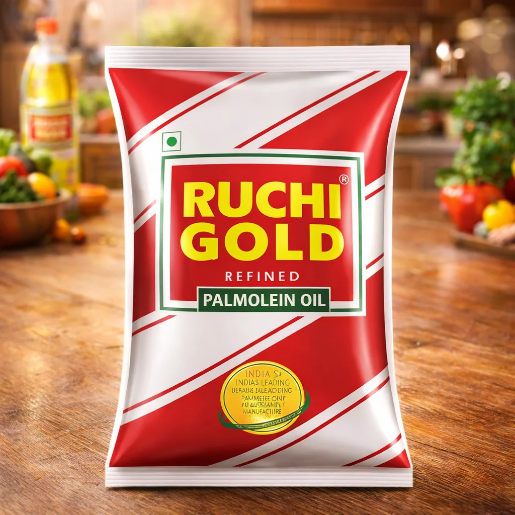 Ruchi Gold Refined Palmolein Oil (Pouch) 650g