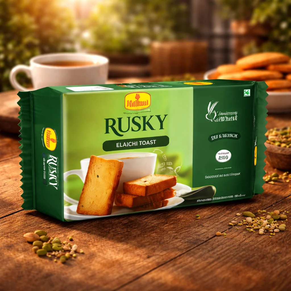 Haldiram's Rusky Elaichi Toast 250g