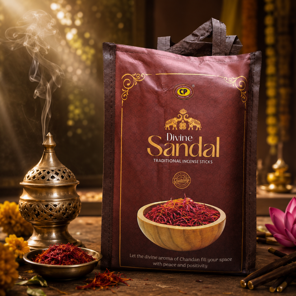 Sandal Premium Dhoop Incense 350gm (cp)