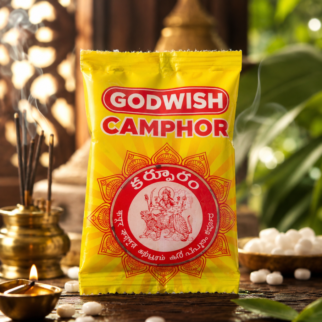 Goodwish's Camphor Pouch 8 gms ( Karpura )